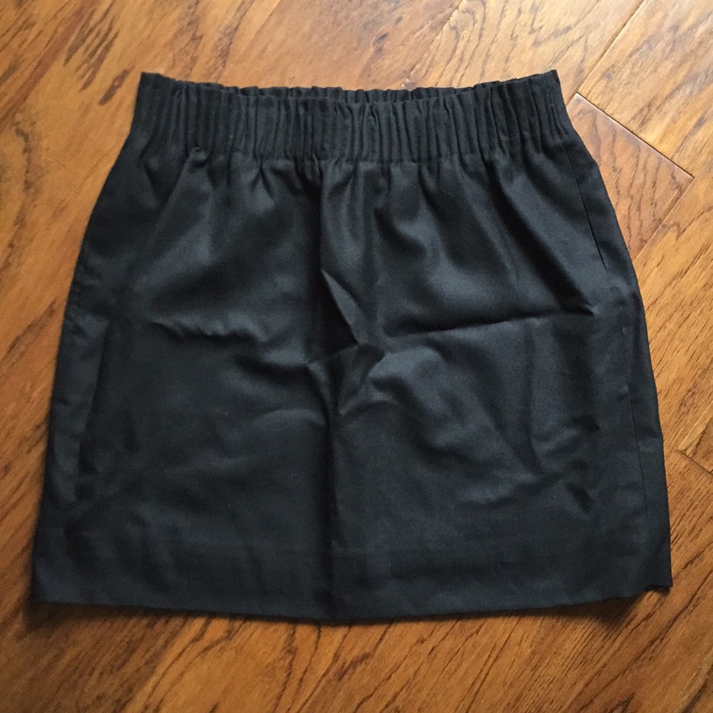 J.Crew sidewalk skirt in wool blend.